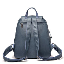 Load image into Gallery viewer, Women Large Capacity Backpack Purses High Quality Leather Female Vintage Bag
