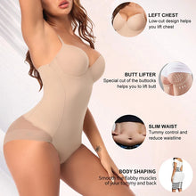 Load image into Gallery viewer, Shapewear Bodysuit for Women Tummy Control Butt Lifter Panties Waist Trainer Stomach Body Shaper Slimming Underwear
