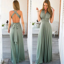 Load image into Gallery viewer, Ladies Sexy Women Maxi Club Dress Bandage Long Party Multiway Swing Dress Convertible Infinity Robe
