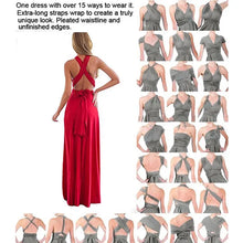 Load image into Gallery viewer, Ladies Sexy Women Maxi Club Dress Bandage Long Party Multiway Swing Dress Convertible Infinity Robe
