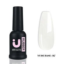 Load image into Gallery viewer, Nude Rubber Base Gel Nail Polish 8ml Semi-permanent Natural uv Varnish Manicure Nail Base Coat
