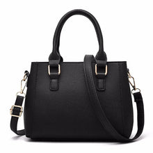 Load image into Gallery viewer, Embroidery Messenger Bags Women Leather Handbags Bags for Women Sac a Main Ladies hair ball Hand Bag
