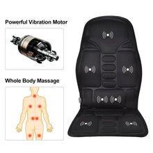 Load image into Gallery viewer, Electric Vibrating Car Massage Massage Chair Mat Portable Massager
