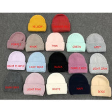 Load image into Gallery viewer, Real Rabbit Fur Hat Winter Warm Beanies For Women Fashion Cute With Decorate Rhinestone Cap Female Casual Knitted Hats
