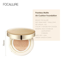 Load image into Gallery viewer, Air Cushion Poreless BB Cream Waterproof Long Lasting Brighten Face Concealer
