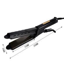 Load image into Gallery viewer, Hair Straightener Four-gear Temperature Adjustment Ceramic Tourmaline Ionic Flat Iron
