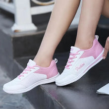 Load image into Gallery viewer, Women Sneakers Fashion Lace Up Shoes Woman Sneakers Flat Shoes
