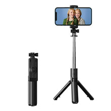 Load image into Gallery viewer, Bluetooth Wireless Selfie Stick Mini Tripod Extendable Monopod Remote Shutter For iPhone Samsung Xiaomi Phone Holder
