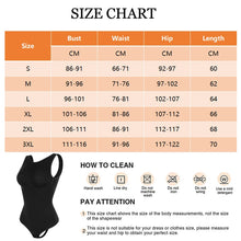 Load image into Gallery viewer, Seamless Bodysuit Women Shapewear Tummy Control Scoop Collar Tank Top U-Shape Backless Body Shaper Thongs Underwear
