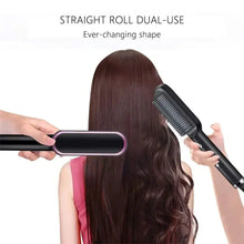 Load image into Gallery viewer, Professional Negative Ion Hair Straightener Hair Straightener 3In1
