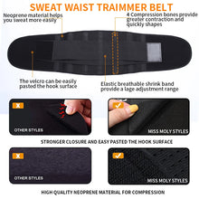 Load image into Gallery viewer, Women&#39;s Binders and Shapers Faja Body Shapewear Female Modeling Strap Waist Trainer Cincher Sauna Sweat Belt Sheath Corset Top
