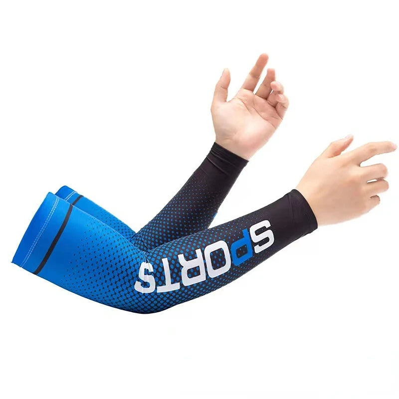 1Pair Arm Sleeves for Sun Protection,Compression Sleeve for Arm Men Women for Cycling Sports Run Basketball