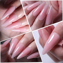 Load image into Gallery viewer, Extention Nail Gel Full Set For Quick Nude Pink White Clear French Nails Extend Hard Gel Nail Art Manicure Tool Kit
