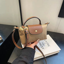 Load image into Gallery viewer, Retro Fashion Spring And Summer Women&#39;s Bag Single Shoulder Crossbody Hand Carrying High-Grade Nylon Dumpling Bag
