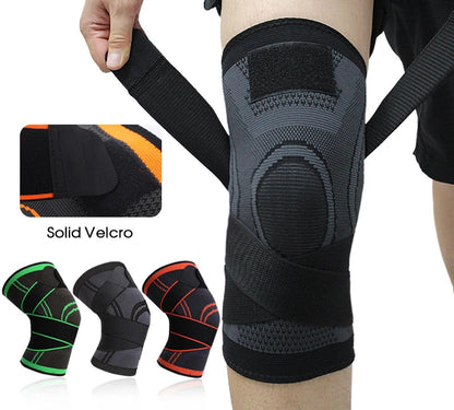 1 PCS Knee Pads Fitness Sports Knee Support Braces for Men Women Compression Elastic Nylon Training and Exercise Kneepad Sleeve