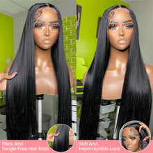 Load image into Gallery viewer, Transparent 360 Lace Frontal Wig 4x4 Lace Closure Wig Straight 13x6 Lace Front Human Hair Wigs For Black Women
