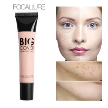 Load image into Gallery viewer, Waterproof High Coverage Face Concealer Cream Lasting Scar Acne Cover Moisturizing Liquid Foundation
