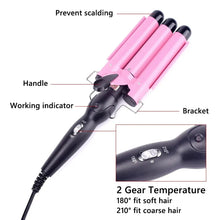 Load image into Gallery viewer, Professional Hair Curling Iron Ceramic Triple Barrel Hair Curler Irons Hair Wave Waver Styling Tools
