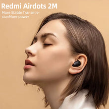 Load image into Gallery viewer, Xiaomi Redmi Airdots 2 Wireless Bluetooth Headset with Mic Earbuds Airdots 2 Fone Bluetooth Earphones
