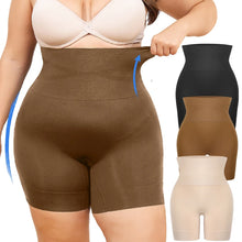 Load image into Gallery viewer, Plus Size Womens Shapewear High Waisted Body Shaper Tummy Control Panties Obesity Slimming Shapers
