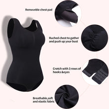 Load image into Gallery viewer, Tank Top Shapewear Bodysuit for Women Tummy Control Butt Lifter Panties Smooth Body Shaper Slimming Underwear
