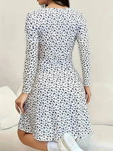 Load image into Gallery viewer, Floral Print Dress Slim-Fit 2024 Women‘s Clothes For Spring And Autumn Elegant Dresses
