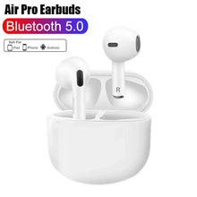 Load image into Gallery viewer, Pro 4 TWS Wireless Headphones Earphone Bluetooth-compatible 5.0 Waterproof Headset with Mic for Xiaomi iPhone Pro4 Earbuds
