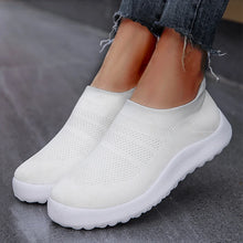 Load image into Gallery viewer, Women Slip On Sneakers Stretch Fabric Casual Vulcanize Shoes Women Loafers Women&#39;s Sports Sneaker
