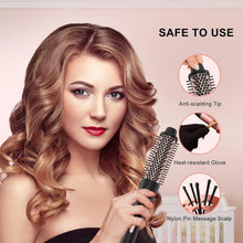 Load image into Gallery viewer, Professional Curling Iron Set 5 in 1 Hair Waver Curling Iron Interchangeable Triple Barrel and Electric Brushes for Hair Tools
