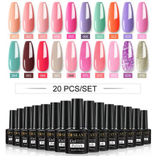 Load image into Gallery viewer, 10/20/30Pcs Colour Gel Nail Polish Set For Semi Permanent Varnishes Gel 8ML DIY Manicure Oleoresin Nail Gel Art Design
