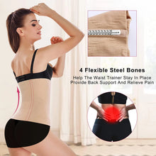 Load image into Gallery viewer, Women Waist Cinchers Ladies Corset Shaper Band Body Building Trainer Postpartum Belly Slimming Belt
