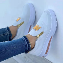 Load image into Gallery viewer, Women Platform Shoes Casual Slip on Shoes Fashion Loafers Ladies Sneakers
