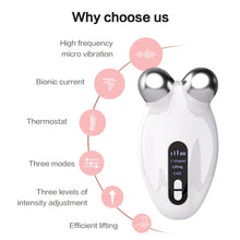 Load image into Gallery viewer, EMS Facial Massager Roller Microcurrent Face Lifting Machine V-Face Roller Massager
