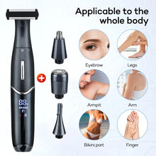 Load image into Gallery viewer, 4 in 1 Electric Hair Remover Rechargeable Man Shaver Nose Hair Trimmer Eyebrow Shaper
