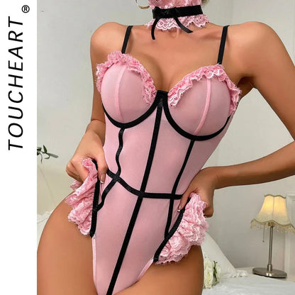 Women's Transparent Underwear for Women Lingerie Woman Senxual Ensemble Sexy Sets - Shop & Buy