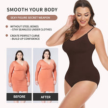 Load image into Gallery viewer, Women Slimming Bodysuits Shapewear Tops Tummy Control Body Shaper Spaghetti Strap Camisole Corsets
