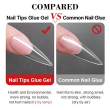 Load image into Gallery viewer, False Nail Glue Gel Polish 15ml Semi-permanent Fake Nails with Glue Gellac Manicure Tips Hybrid Varnish uv led Gels Lacquer
