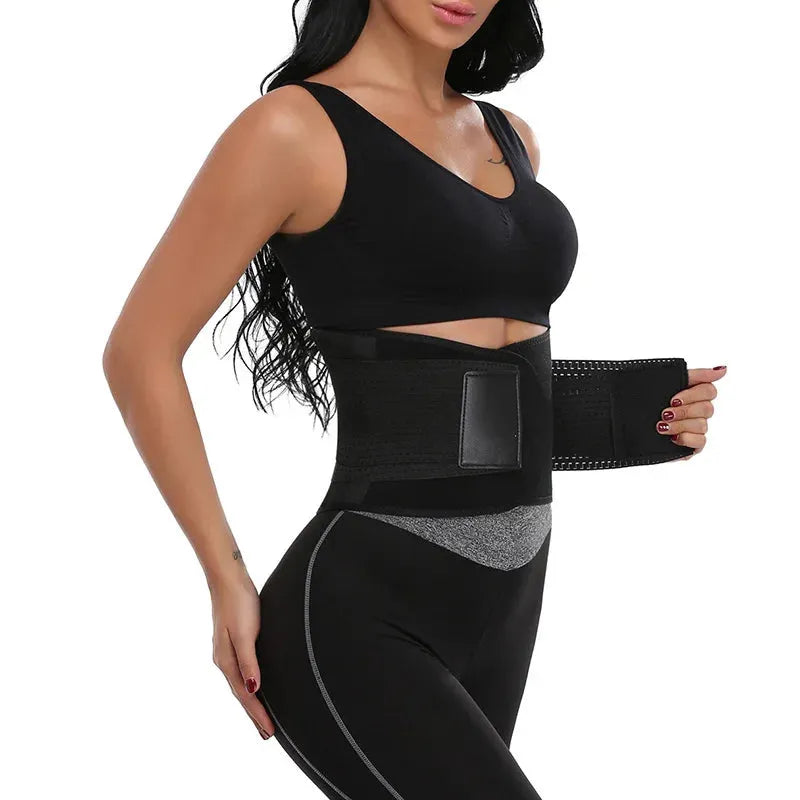 Women's Binders and Shapers Faja Body Shapewear Female Modeling Strap Waist Trainer Cincher Sauna Sweat Belt Sheath Corset Top - Shop & Buy