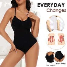 Load image into Gallery viewer, Bodysuit for Women Tummy Control Shapewear Racerback Seamless Sculpting Butt Lifter Body Shaper
