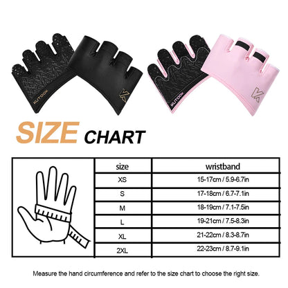 Gym Fitness Half Finger Gloves Men Women for Crossfit Workout Glove Power Weight Lifting Bodybuilding Hand Protector