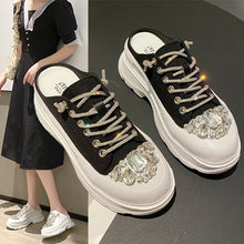 Load image into Gallery viewer, Women Shiny Rhinestones Shoes Four Seasons Casual Sneakers Women Stylish Sport Shoes
