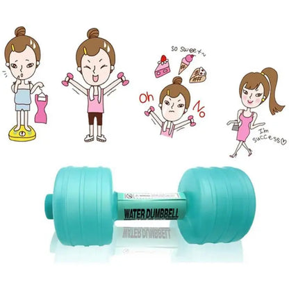 1/2/4PCS 1kg Gym Weight Loss Exercise Women Comprehensive Home Water Dumbbells For Fitness Aquatic Barbell