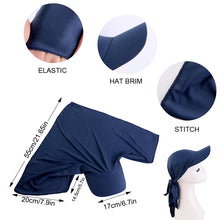 Load image into Gallery viewer, New Instant Hijabs Cap for Women Bonnet Voile Muslim Sun Hats Scarf Wrap Baseball Caps
