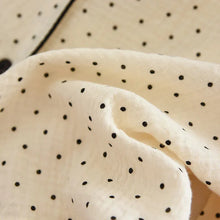 Load image into Gallery viewer, 100% Cotton Gauze Summer Women Pajamas Polka Dot Print Sleepwear
