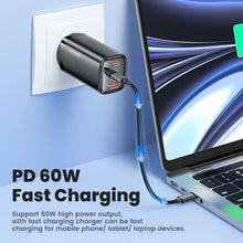 Load image into Gallery viewer, PD60W USB C To Type C Cable For iPhone 15 Pro Max 5 in 1 Cable Charging Case Set USB Adapter Cable
