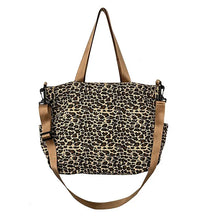 Load image into Gallery viewer, Women&#39;s New  Shoulder Bag Leopard Print Casual Shopping Bag Large Capacity European and American Fashion
