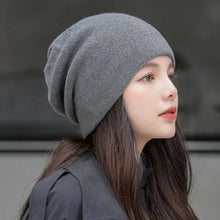 Load image into Gallery viewer, Autumn Winter Fashion Knitted Hat Solid Color Warm Beanies For Men Women Hip Hop Pullover Caps Casual Women&#39;s Hats
