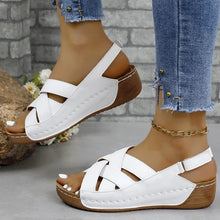 Load image into Gallery viewer, Woman Shoes Sandals Summer Sandals Ladies Elegant Women Shoe Wedge Shoes
