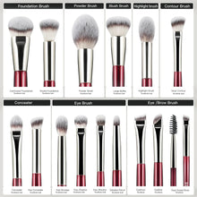 Load image into Gallery viewer, Soft 8/9/15/30Pcs Makeup Brushes Suitable for Foundation Powder Concealer Eyeshadow Eyebrow Eyelashes Eyeliner Brush Set
