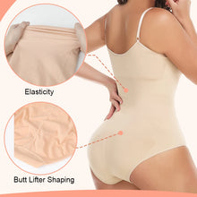 Load image into Gallery viewer, Women Slimming Bodysuits Shapewear Tops Tummy Control Body Shaper Spaghetti Strap Camisole Corsets
